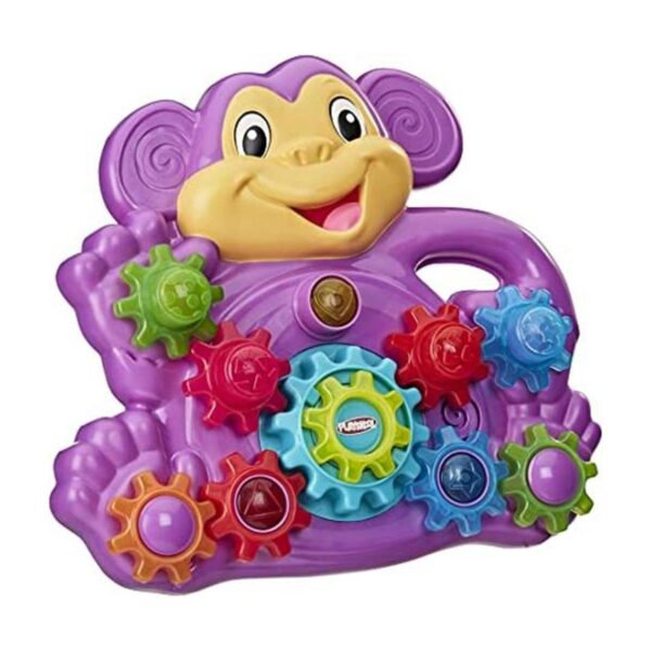 Playskool Juguete Stack n Spin Monkey Gears exclusivo de_1