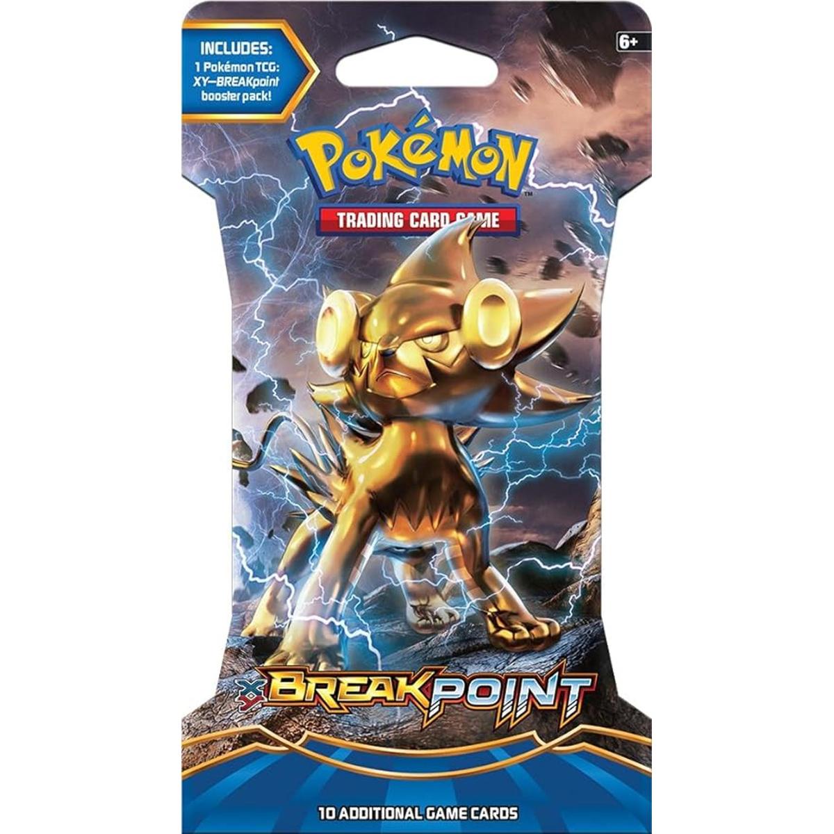 Pokémon TCG XYBREAKpoint Sleeve Booster Pack 10 cartas