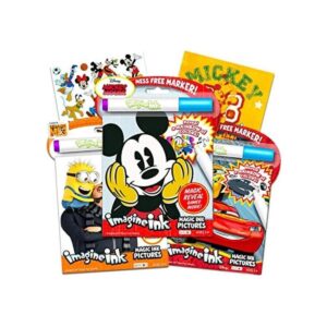 Disney Mickey Magic Ink Juego de libros para colorear 3_1