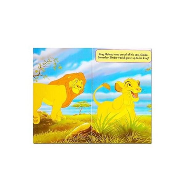 Juego de 6 libros para bebés de Disney Aladdin The Lion_5