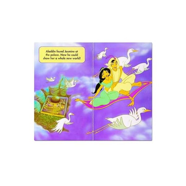 Juego de 6 libros para bebés de Disney Aladdin The Lion_2