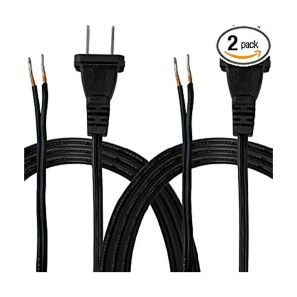Royal Designs Cable de lámpara de 8 pies. CO1001BLK122_1