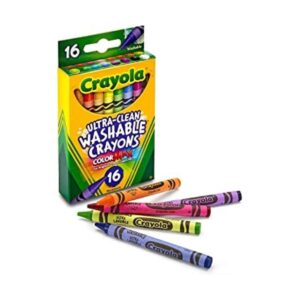 Crayones lavables 16 unidades._1