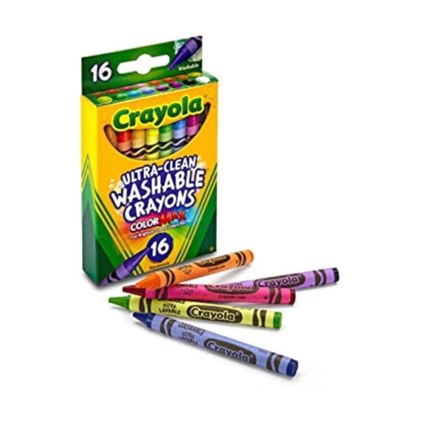 Crayones lavables 16 unidades._1