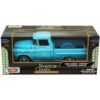 Camioneta Chevy Apache Fleetside 1958 color azul claro_4