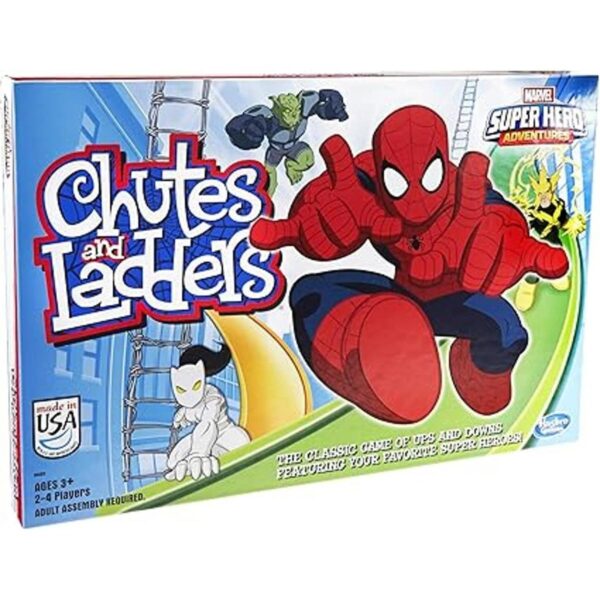 Juego toboganes y escaleras de SpiderMan Web Warriors_3