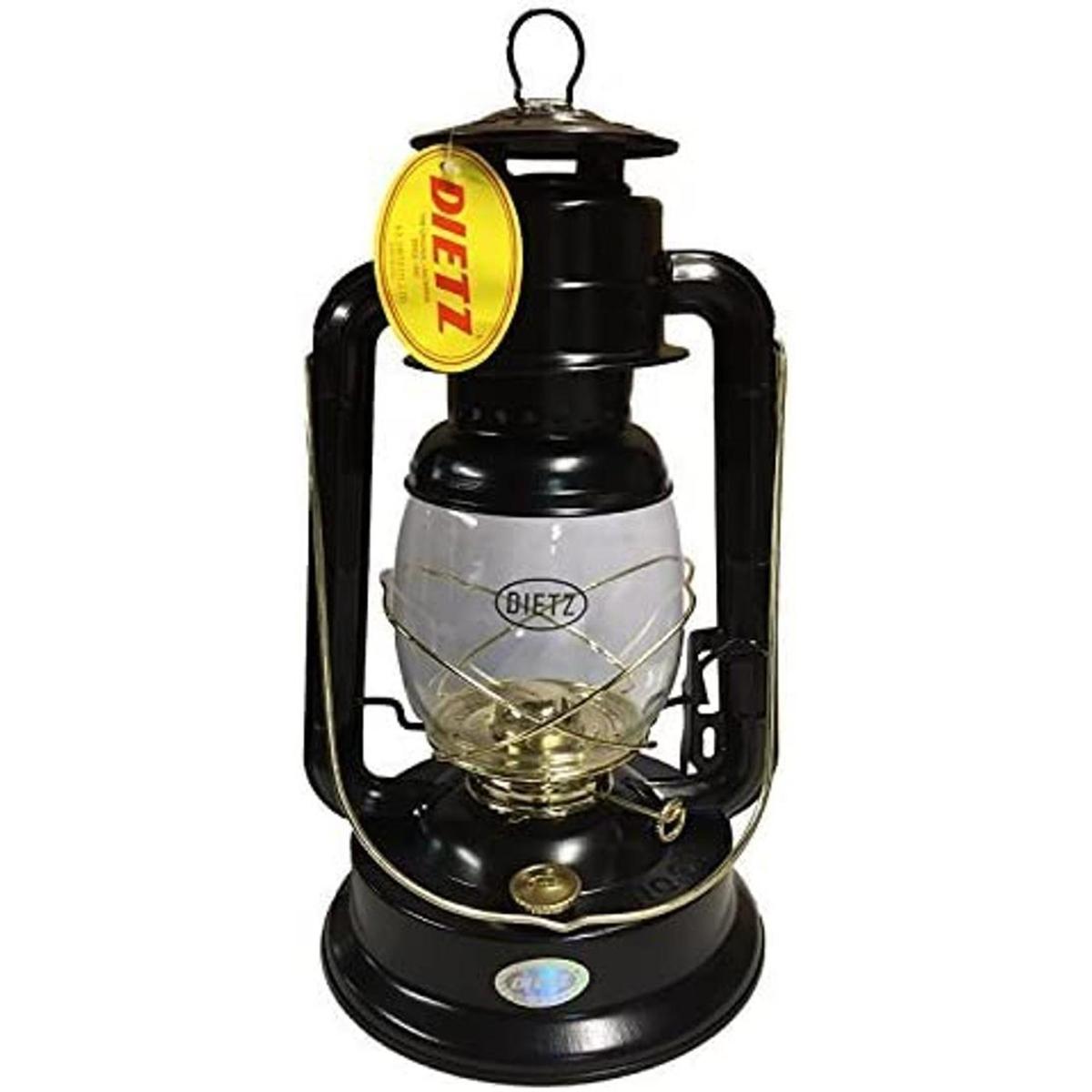 Dietz 90 DLite Farol de combustión de aceite negro y