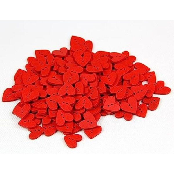 One Pack de aproximadamente 160pcs 20 mm Forma de Corazón_1