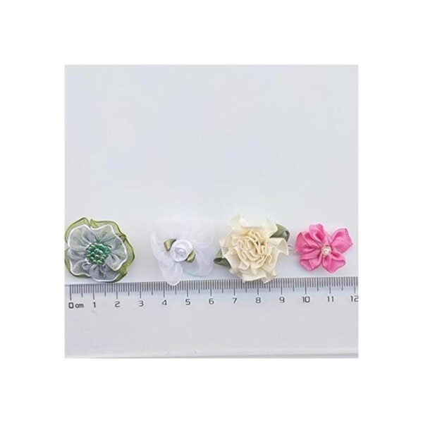 Surtido de cintas flores y moños artesanales Chenkou a