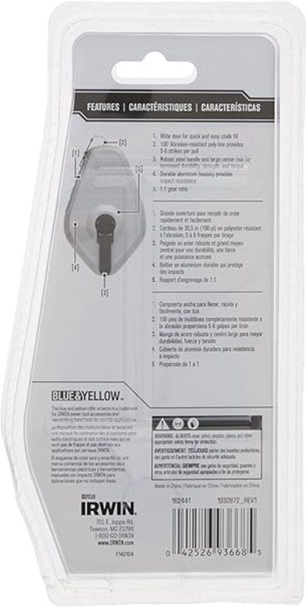 Irwin Tools StraitLine 1932872 IRWIN Carrete de tiza