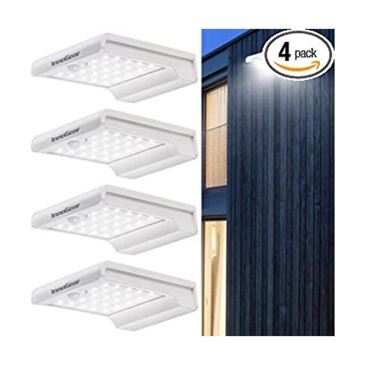 InnoGear 24 luces Led solares con sensor de movimiento de