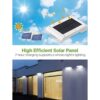 InnoGear 24 luces Led solares con sensor de movimiento de