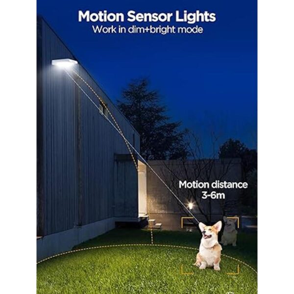 InnoGear 24 luces Led solares con sensor de movimiento de