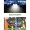 InnoGear 24 luces Led solares con sensor de movimiento de