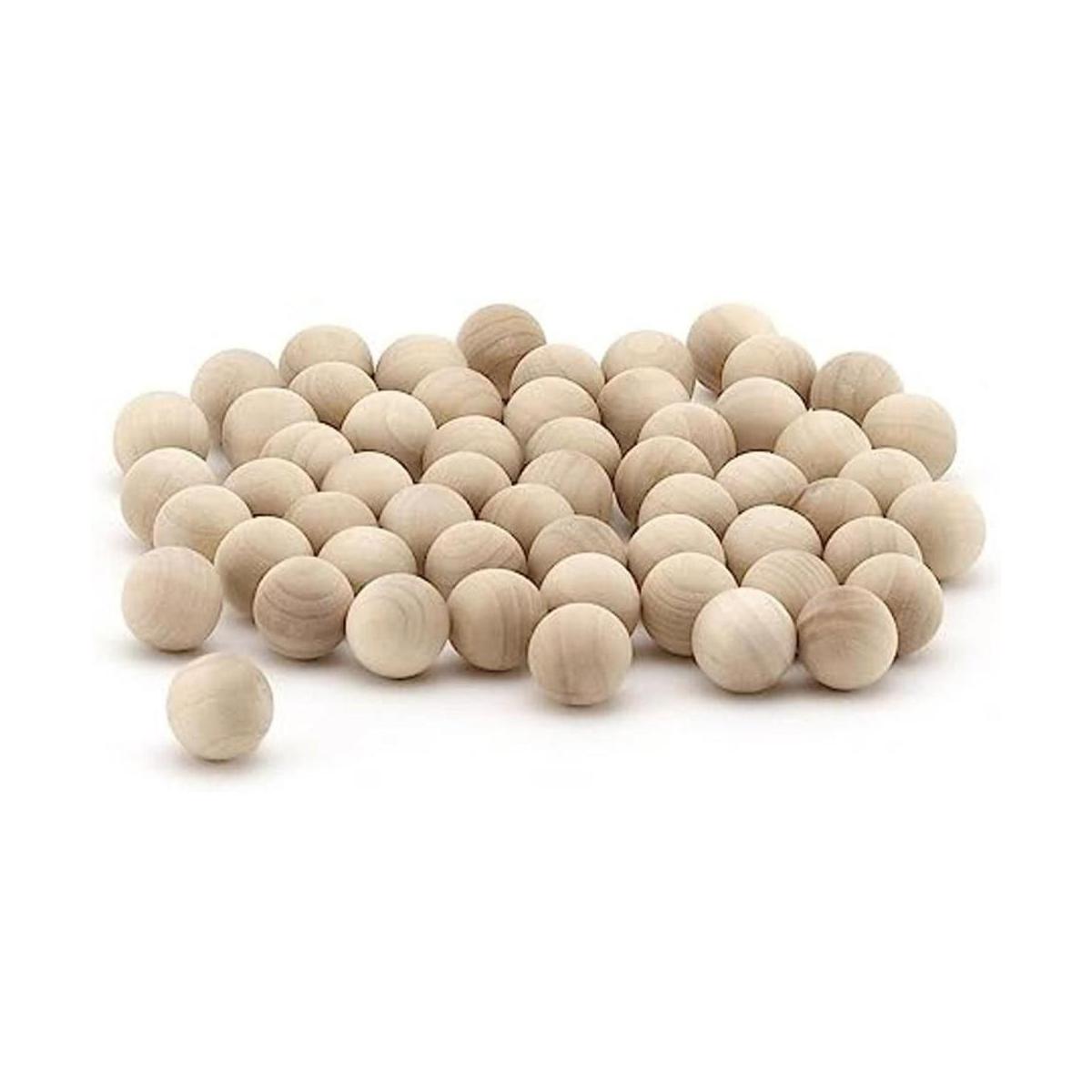 Hygloss Products Bolas de madera para manualidades bola