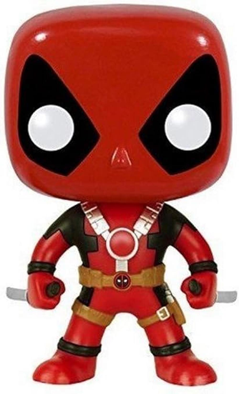 Figura de acción Funko POP Marvel Deadpool con dos espadas