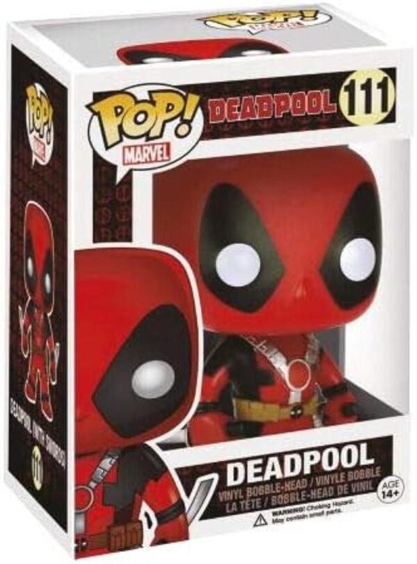 Figura de acción Funko POP Marvel Deadpool con dos espadas_3