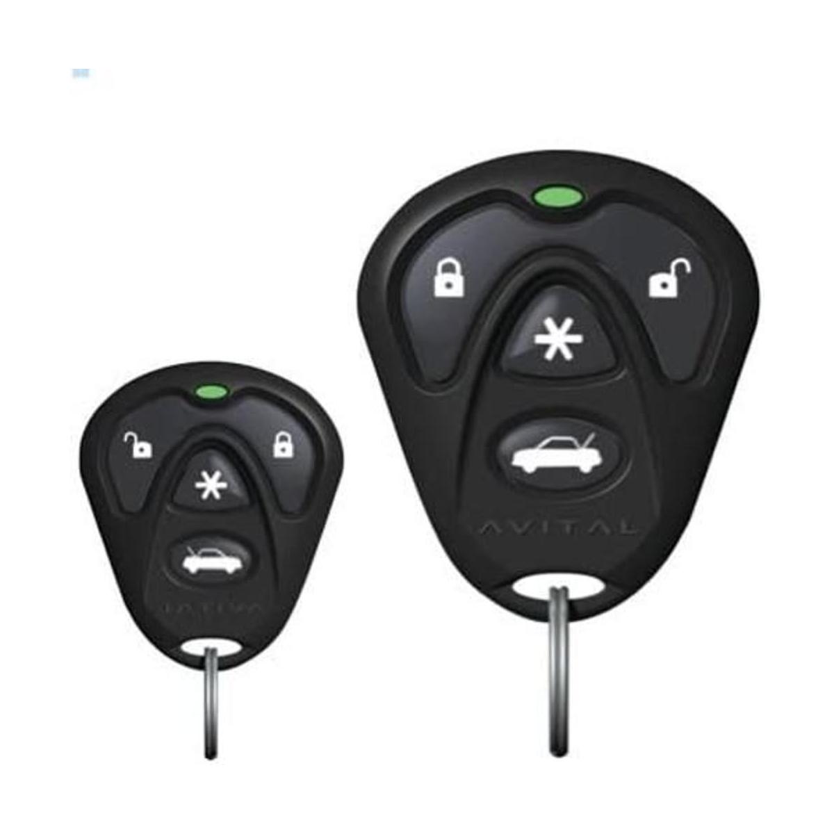 Avital botón Bundle Dos Avital 7143l 4 Mando Mandos a