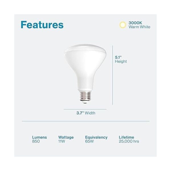 BR30 Bombilla LED de 11 W 6PK multicolor._2