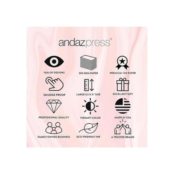 Señales para fiestas de boda Andaz Press impresiones en