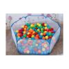 Jacone Piscina portátil con forma hexagonal azul para_4