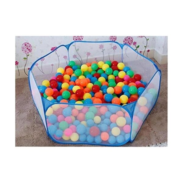 Jacone Piscina portátil con forma hexagonal azul para_4