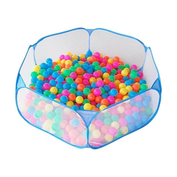 Jacone Piscina portátil con forma hexagonal azul para_1