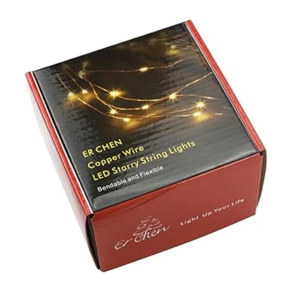 ER CHEN Cadena de luces LED de 99 pies 300 luces LED