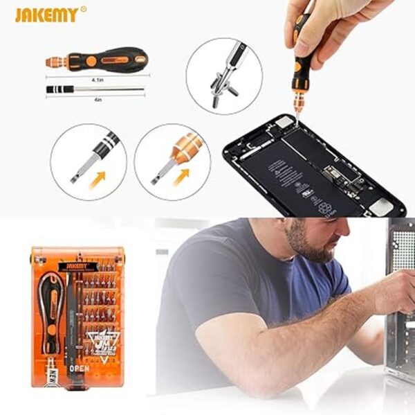 Juego de destornilladores de precisión 43 en 1 del kit