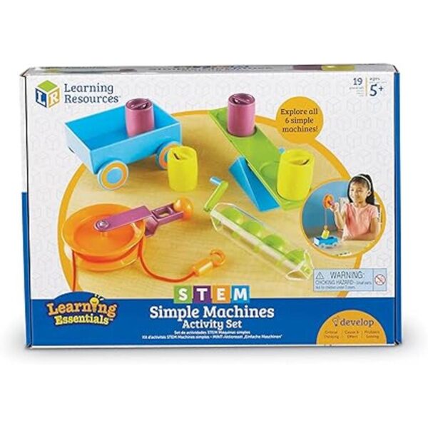 Learning Resources STEM Simple Machines Juego de_4