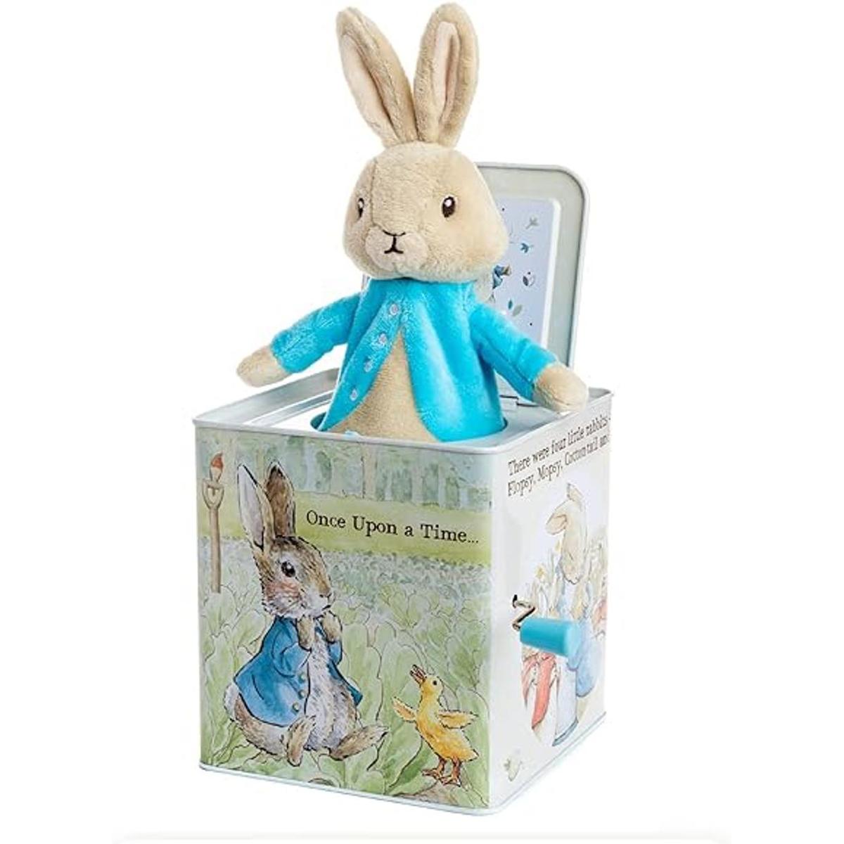 Muñeco de caja de sorpresas musical Beatrix Potter Peter