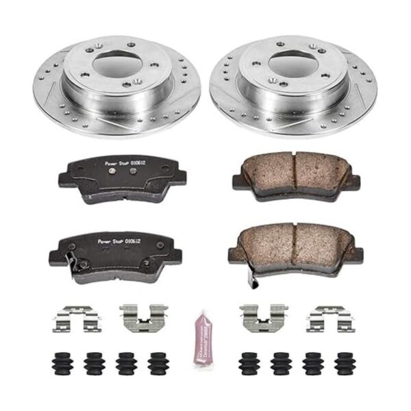 Power Stop K6501 trasero Z23 pastillas de freno de fibra_3