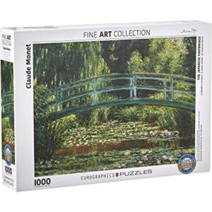 Eurographics The Japanese Footbridge de Claude Monet 1000_1