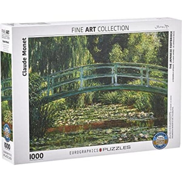 Eurographics The Japanese Footbridge de Claude Monet 1000_1