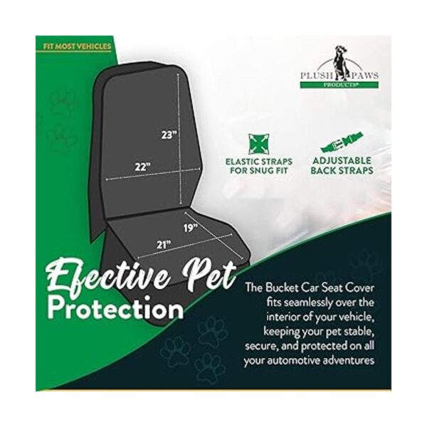 Plush Paws Products Protector de asiento de automóvil de_3