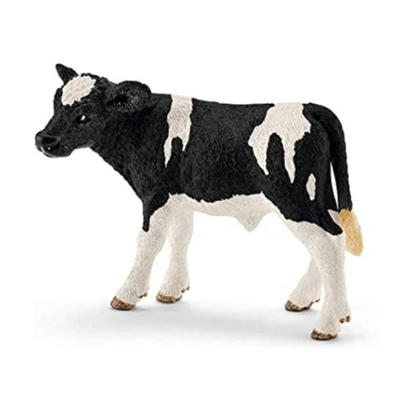 Schleich Farm World Holstein Figura de ternero educativa_1