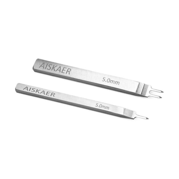 Juego de cinceles Aiskaer Reg; de acero inoxidable
