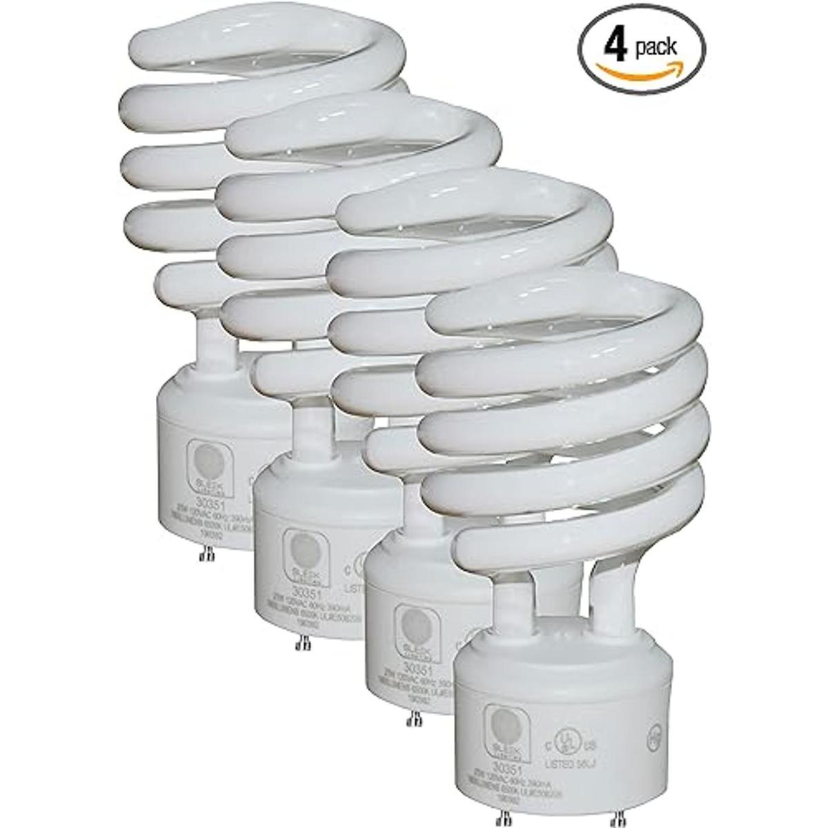 SleekLighting Bombillas GU24 de 23 W y 2 puntas aprobadas