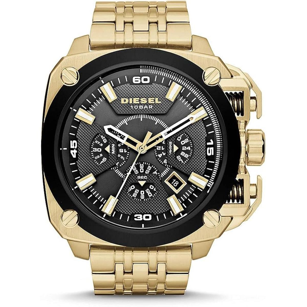 Bamf Reloj de cuarzo de acero inoxidable para