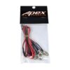 Apex RC Products Kit de 4 luces LED para faros delanteros