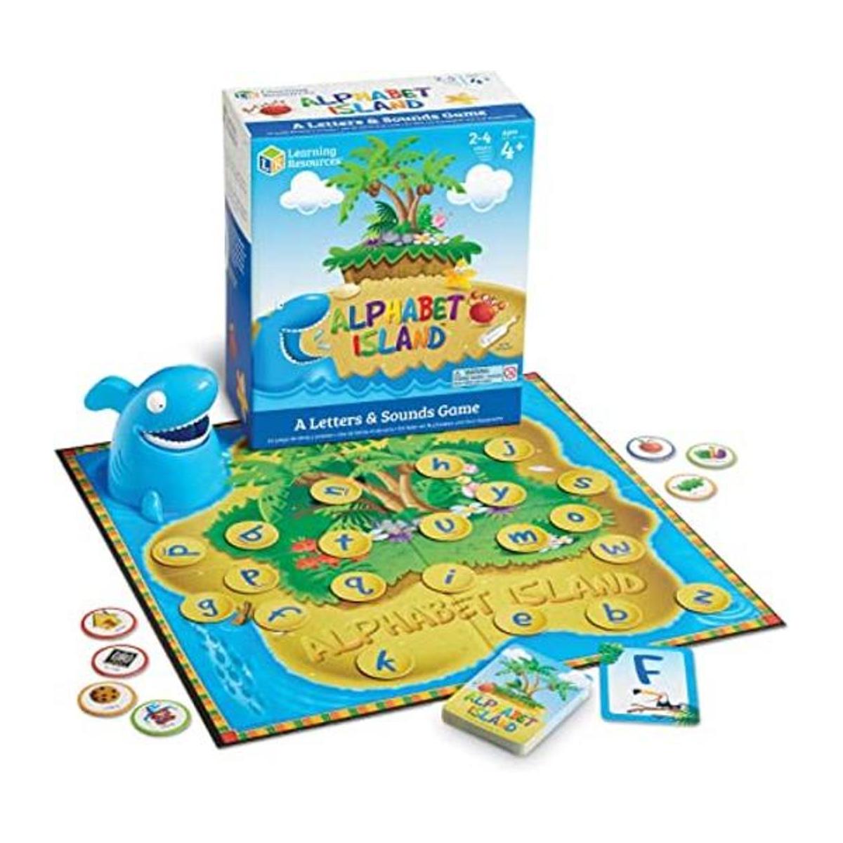 Learning Resources Alphabet Island juego de letras y
