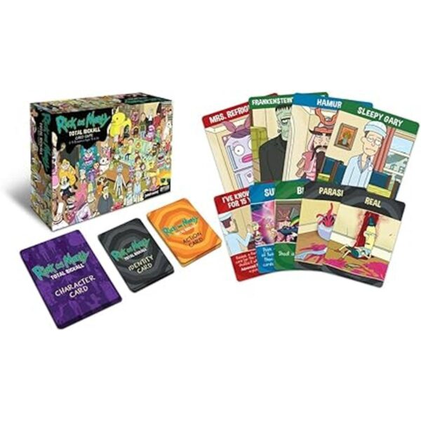 Juego de cartas cooperativo Rick y Morty total Rickall_3