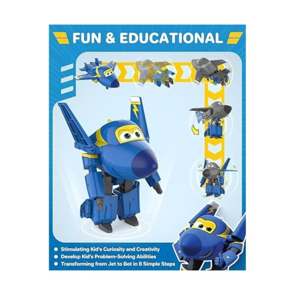 Super wings Transforming Jerome escala 5 pulgadas_2