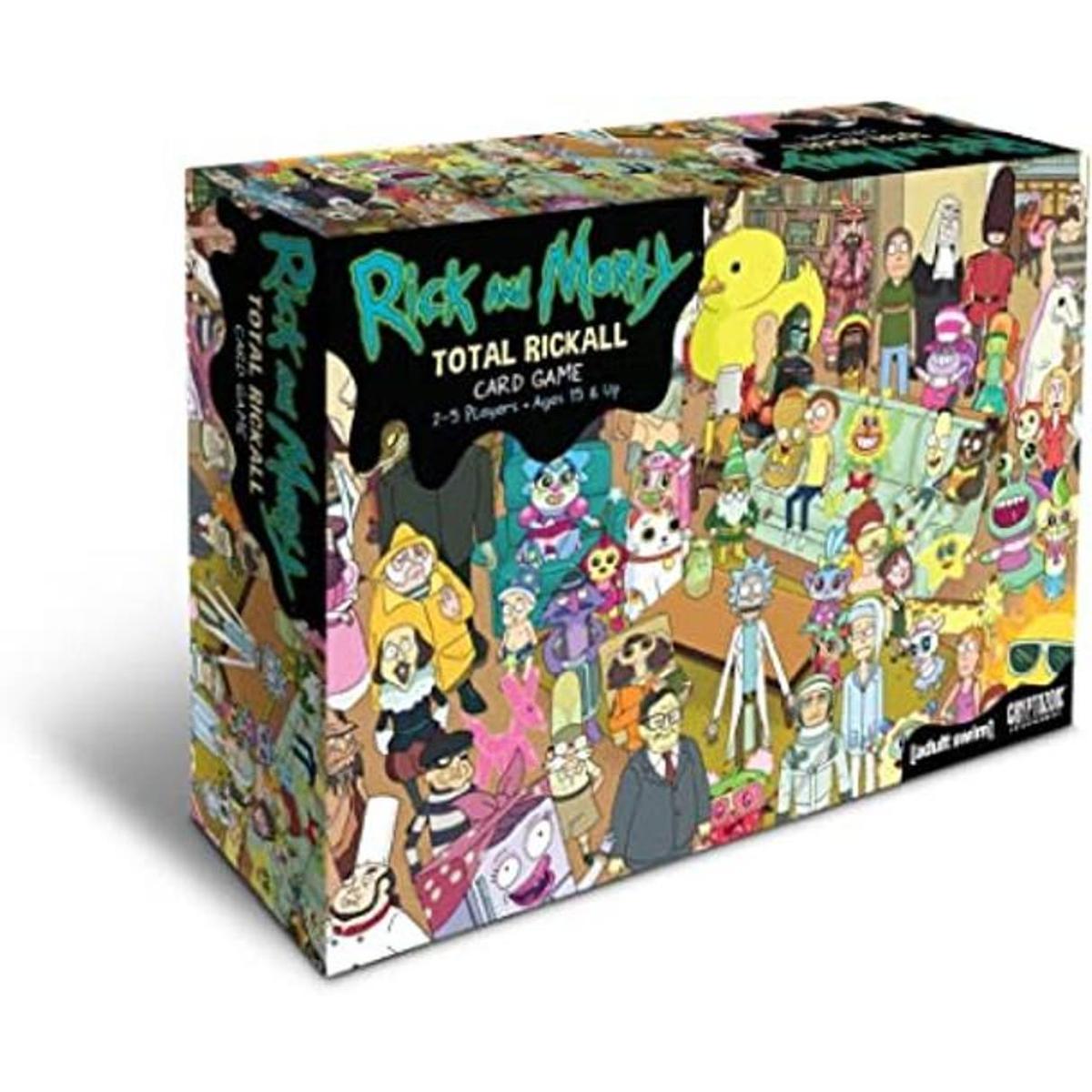 Juego de cartas cooperativo Rick y Morty total Rickall