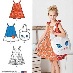Simplicity 8102 Bolso de mano para niña con patrón de_1