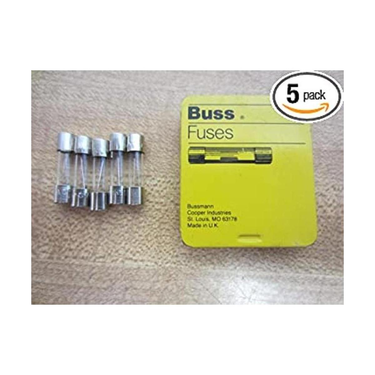 Bussmann GMA5A Fuse 5A 125V Buss GMA5A paquete de 5