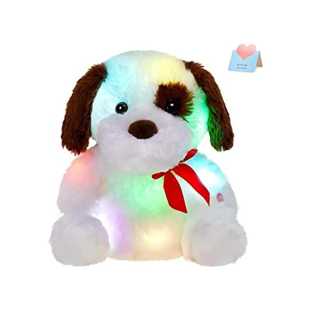 Bstaofy Juguete de peluche iluminado de 12 pulgadas con