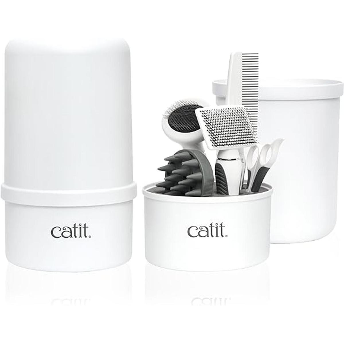 Catit Senses 2.0 Kit de aseo para el pelo de gato