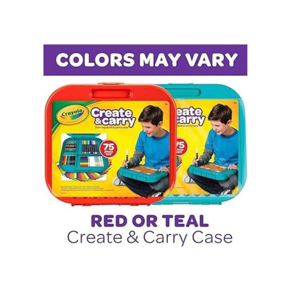 Crayola Create n Carry kit portable de herramientas de_3