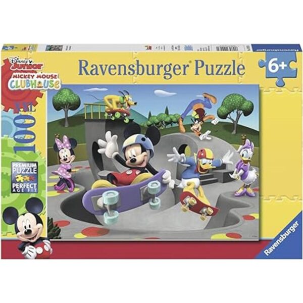Ravensburger Mickey Minnie At The Skate Park_2